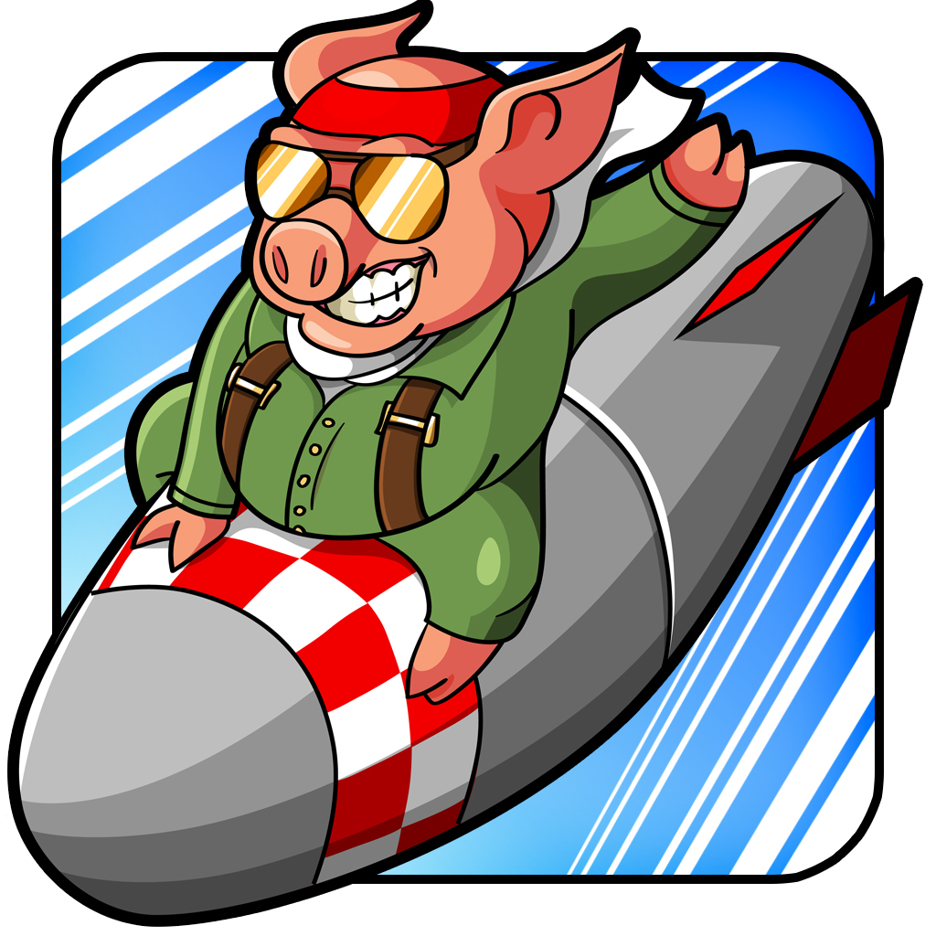 Kamikaze Pigs by Chillingo Ltd Kamikaze Pigs by Chillingo Ltd icon